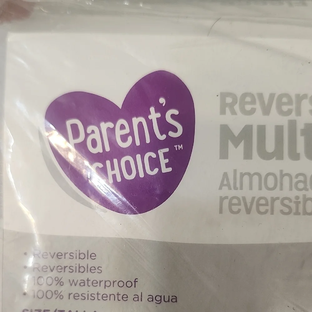 Parent's Choice Reversible Fleece Multi Use Pads - White